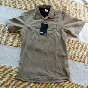 Tan Blauer Polo Baseshirt